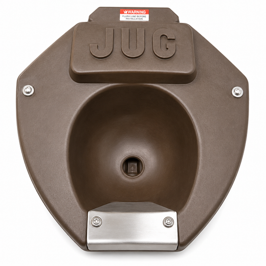 JUG Corner Mount Insulated Horse Stall Automatic Waterer